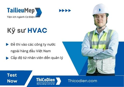 Đề thi vị trí kỹ sư HVAC